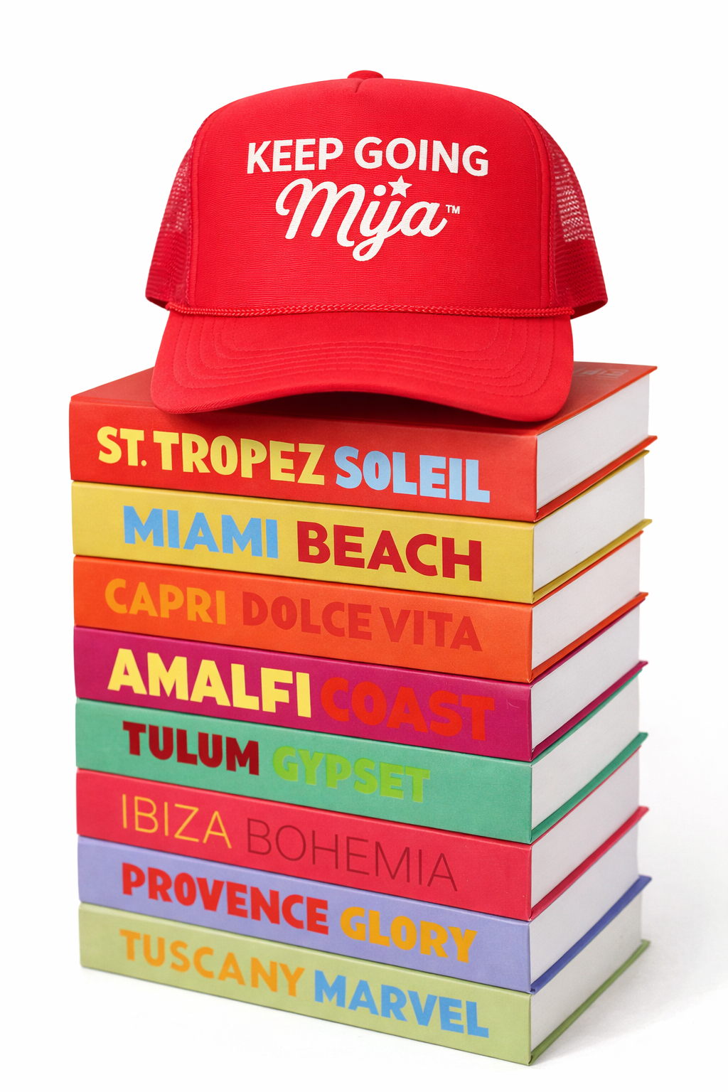 Keep Going, Mija™ Red Trucker Hat