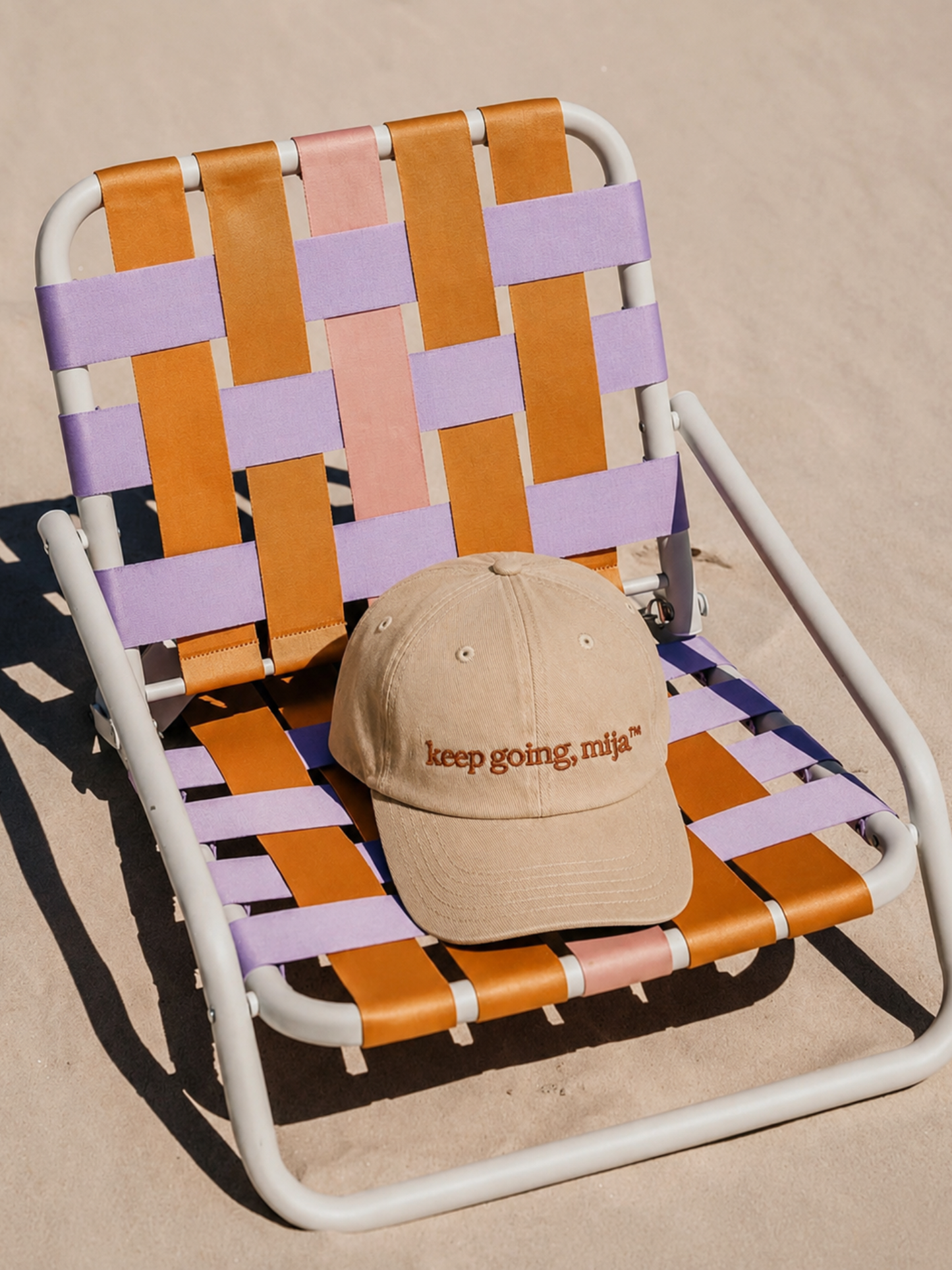 Keep Going, Mija™ Classic Dad Hat – Sand