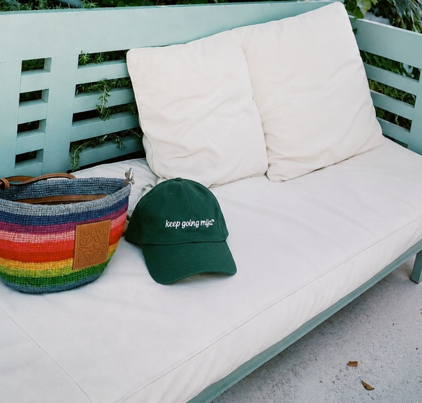 Keep Going, Mija™ Classic Dad Hat – Forest Green